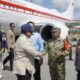 Pangdam Merdeka Sambut Presiden di Bandara Djalaluddin Gorontalo, Agenda PENAS Petani dan Nelayan