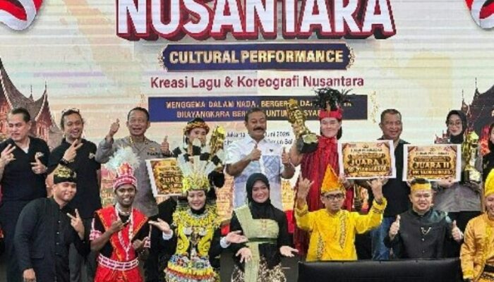 Polda Sulut Sabet Juara Nasional Lomba Kreasi Lagu dan Koreografi Bhayangkara