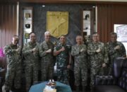 Pangdam Merdeka Terima Audiensi Kapuskes TNI, Tingkatkan Kualitas Fasilitas Kesehatan