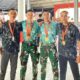 Empat Prajurit Yonif 824 Boyong Medali di Karate Open Tournament JJ Cup