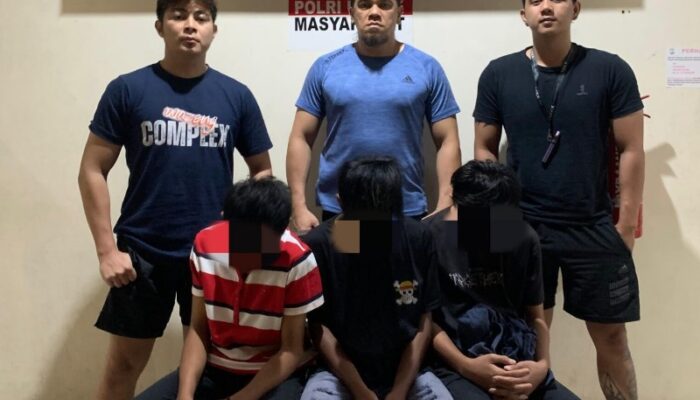 Resmob Minahasa Ringkus Tiga Remaja Pelaku Pengeroyokan Pelajar di Langowan, Ini Identitasnya