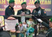 Brigjen Mamahi Resmi Danrem Santiago, Mayjen Mirza Tekankan Penguatan Stabilitas Wilayah dan Kepemimpinan Teritorial