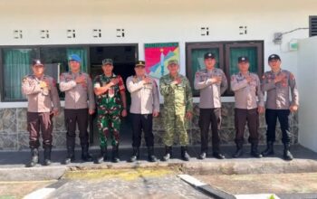 Kapolsek Daniel Pangau Sambangi Koramil Kakas, TNI-Polri Perkuat Soliditas dan Sinergi
