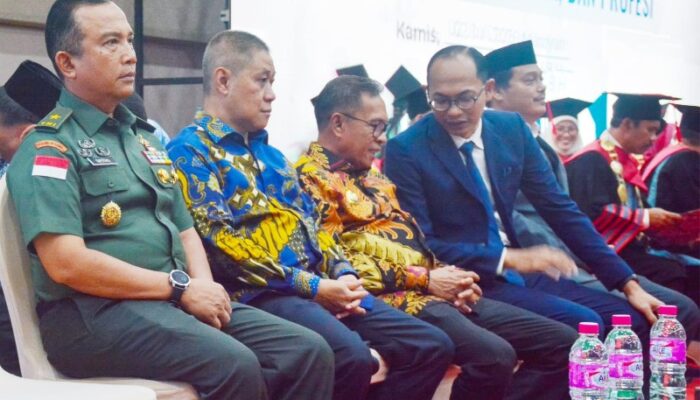 Brigjen Saptono Hadiri Upacara Wisuda Universitas Muhammadiyah Manado