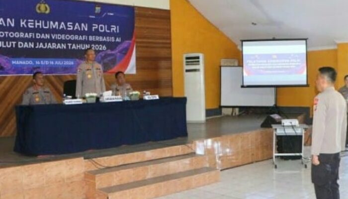 Polda Sulut Latih Personel Humas Kuasai AI, Perkuat Komunikasi Publik di Tengah Disrupsi Digital