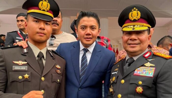 Dilantik Presiden Prabowo, Putra Kapolda Sulut Joshua Langie Resmi Sandang Pangkat Ipda
