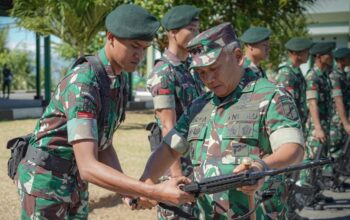 Pangdam Merdeka Apresiasi Yonif 712, Ingatkan Tingkatkan Profesionalisme dan Kualitas