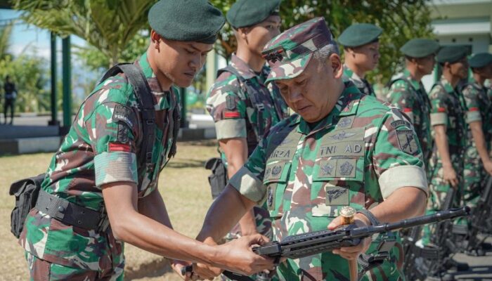Pangdam Merdeka Apresiasi Yonif 712, Ingatkan Tingkatkan Profesionalisme dan Kualitas