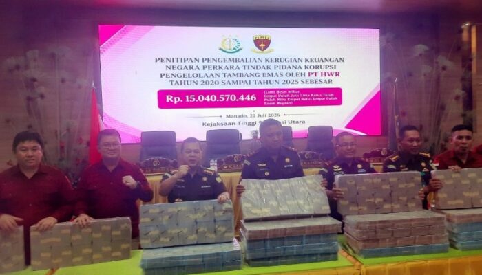 Rp15 Miliar Disita, Kejati Sulut Pastikan Kasus Tambang Emas PT HWR Belum Berakhir