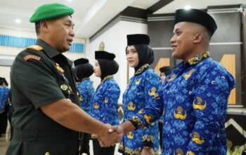 Pangdam Merdeka Minta 115 PNS Baru Mengabdi dengan Hati dan Integritas