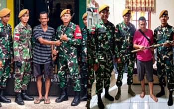 Warga Sukarela Serahkan Senpi Ilegal, Pangdam Apresiasi Yonarmed Bogani