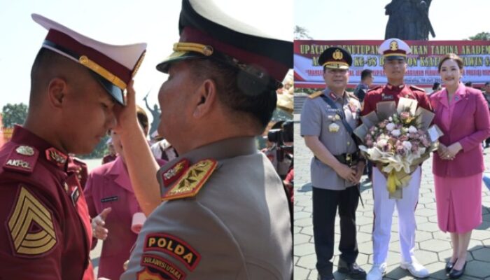 Putra Kapolda Sulut Joshua Langie Resmi Lulus Akpol Angkatan 58, Sandang Gelar S.Tr.K
