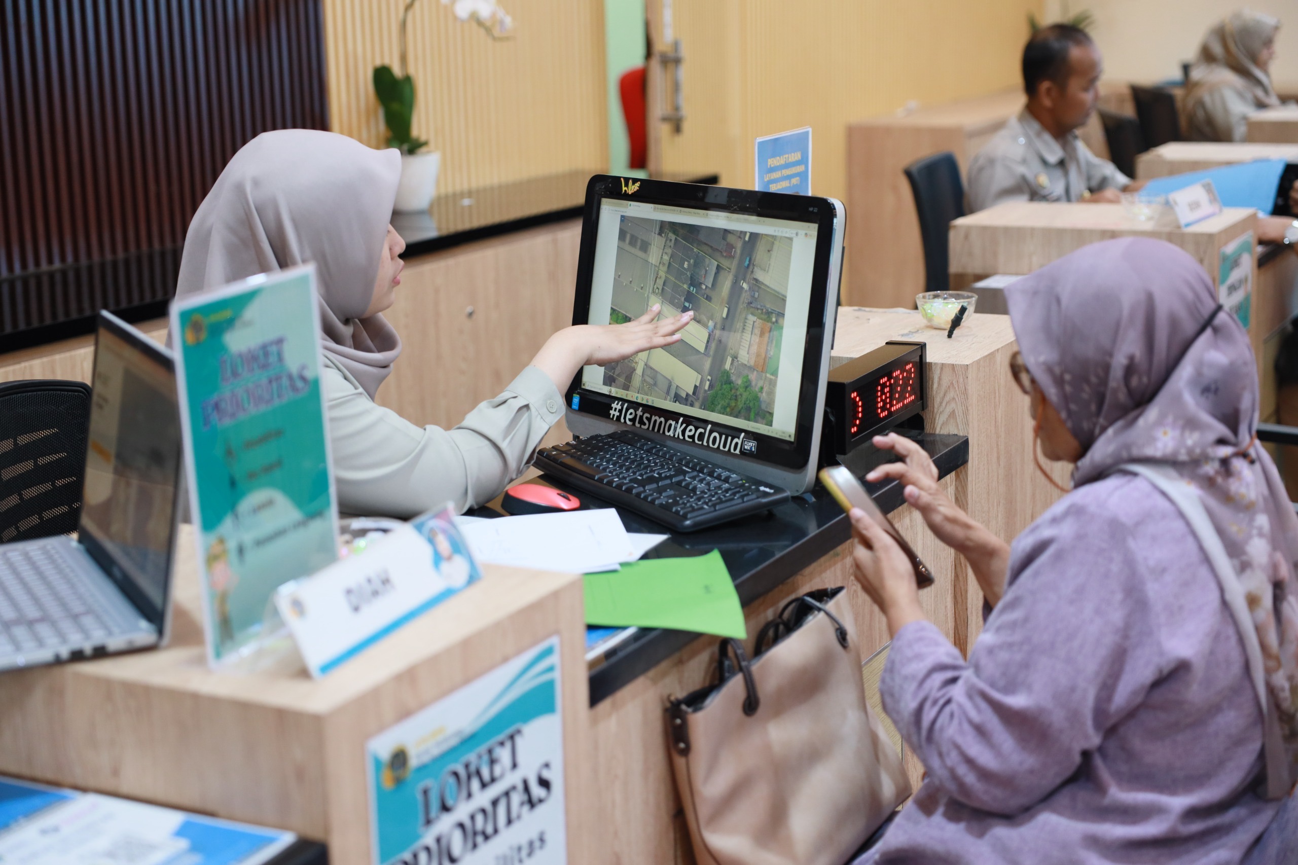 Layanan Pengukuran Terjadwal ATR/BPN memberikan kepastian jadwal pengukuran tanah bagi masyarakat di Kantor Pertanahan Kota Tangerang.