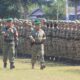 Mayjen Mirza Irup Tupdik SPPI KDKMP dan KNMP, Letkol Rocky Komandan Upacara