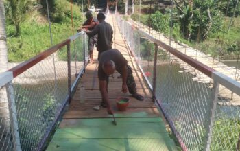Pembangunan Jembatan di Ranoyapo Capai 84,50 Persen