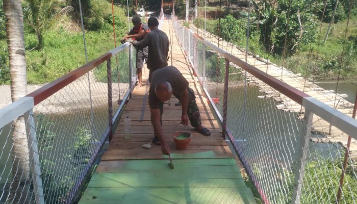 Pembangunan Jembatan di Ranoyapo Capai 84,50 Persen