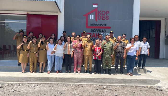 Pembangunan KDKMP di Tombariri Timur Tuntas, TNI, Pemerintah dan Masyarakat Helat Ibadah Syukur
