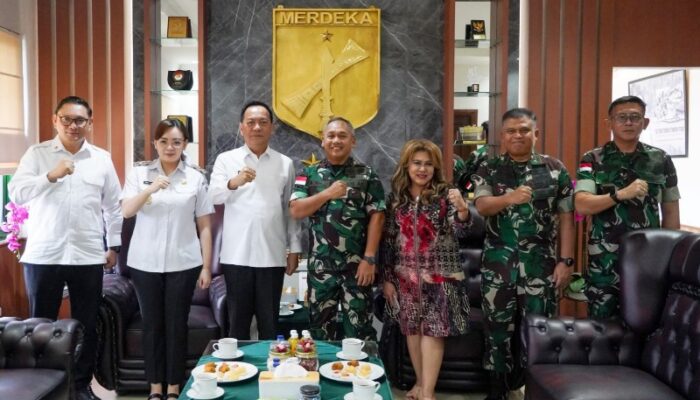 Pangdam XIII/Merdeka Terima Audiensi Wali Kota Tomohon, Termasuk Persiapan TIFF