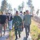 Mayjen Mirza Tinjau Langsung Kebakaran Hutan Lindung Gunung Soputan