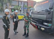 Pomdam XIII/Merdeka melaksanakan Operasi Gaktib dengan pemeriksaan kendaraan dan kelengkapan administrasi prajurit TNI.