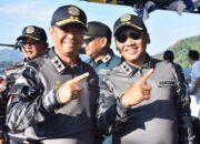 Pangdam XIII/Merdeka Mayjen TNI Mirza Agus bersama prajurit dan keluarga mengikuti perlombaan HUT ke-81 Kemerdekaan RI di Manado.