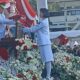 Gubernur Sulawesi Utara Yulius Selvanus memimpin upacara HUT ke-81 RI di Kantor Gubernur Sulut dan mengajak masyarakat melanjutkan perjuangan melalui pembangunan serta pariwisata.