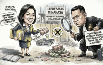 Adik Sekda Lynda Akui Temuan BPK di Proyek Labkesmas Minahasa Rp13,6 Miliar